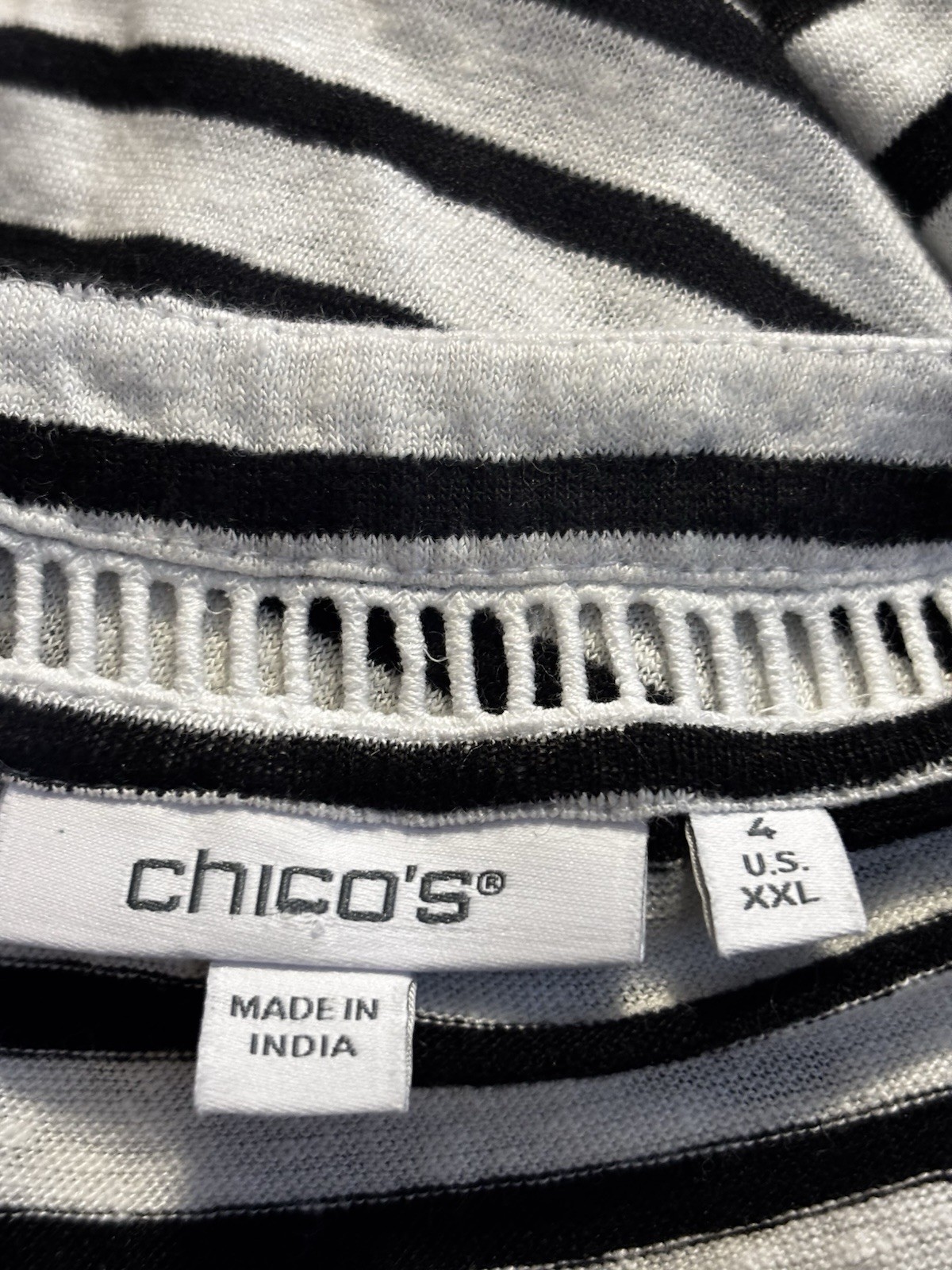 Chico’s Boho Revival Embroidered Old Money Quiet Luxury Size 4 U.S. 22/XXL