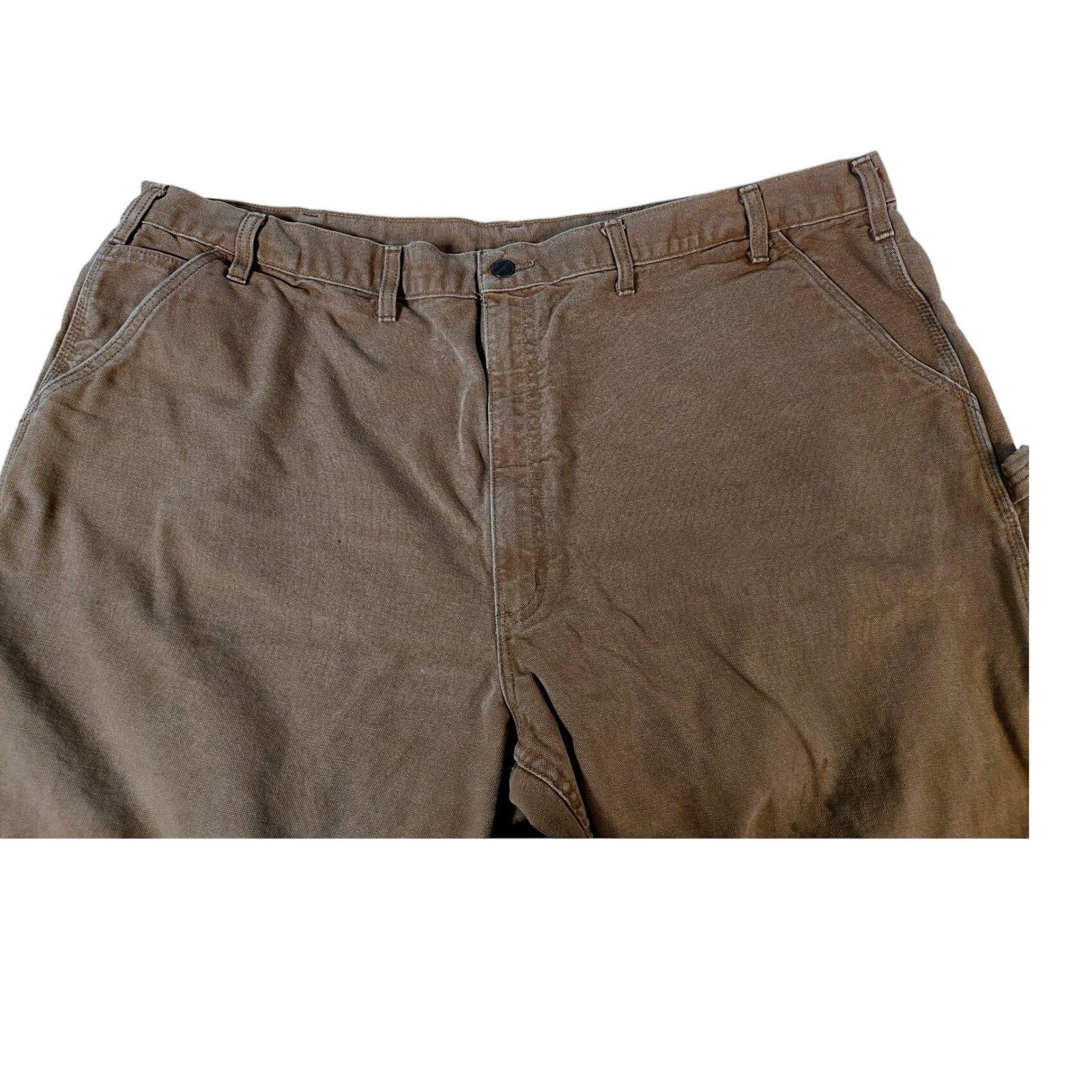 Carhartt Carpenter Pants Mens 50×30 (48 x 29) Canvas Duck Loose Fit Workwear