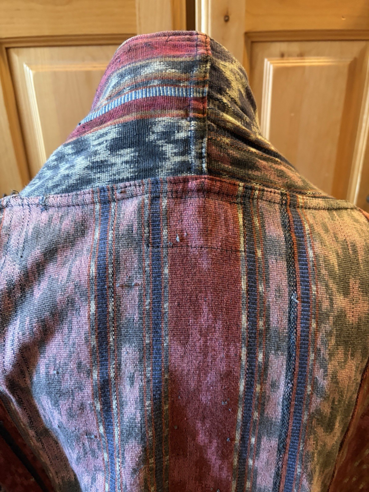 Art to Wear Vintage Ikat Kimono Patchwork Wild Woman Wild Thing Hand Made