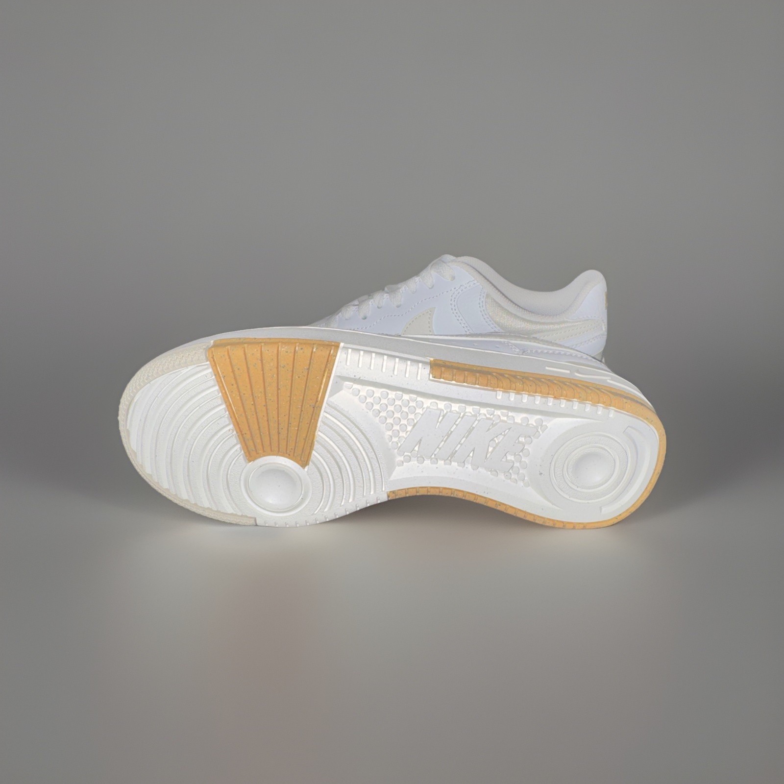 Nike Gamma Force White Phantom Women’s Leather Low-Top Sneakers DX9176-103
