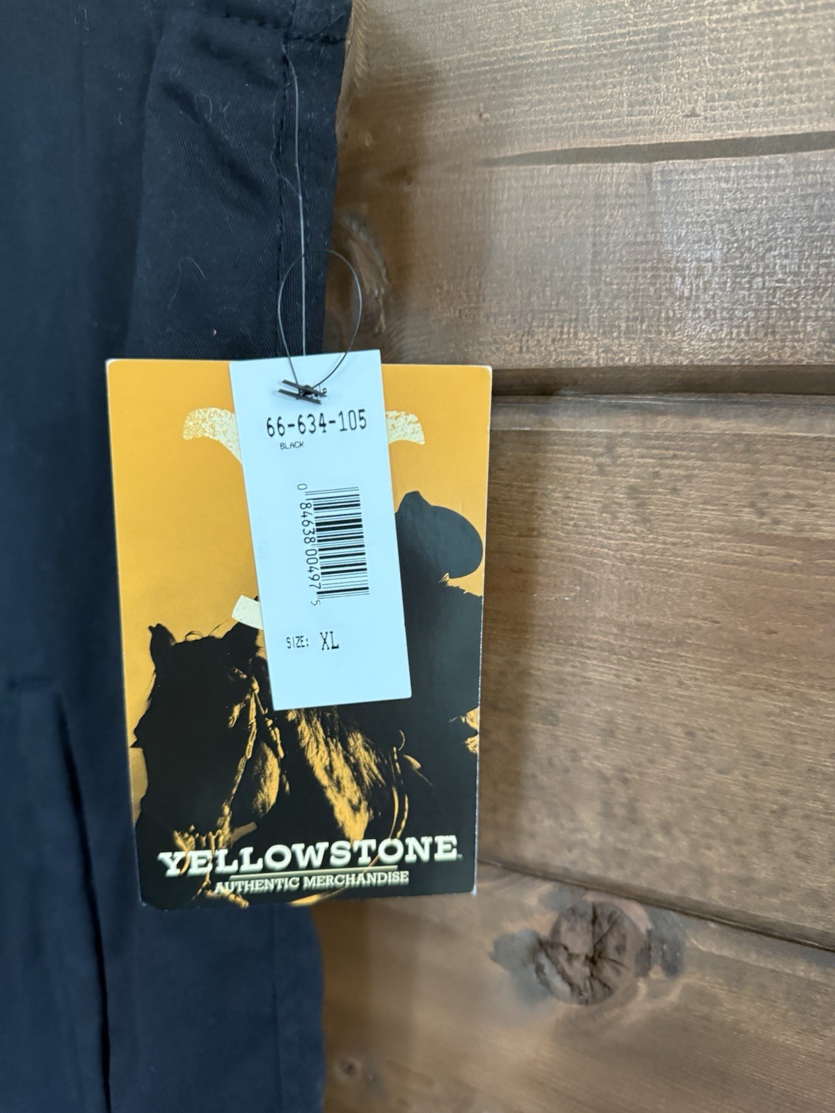 Men’s Yellowstone John Dutton Vest Kevin Costner Black Cotton Western Jacket XL