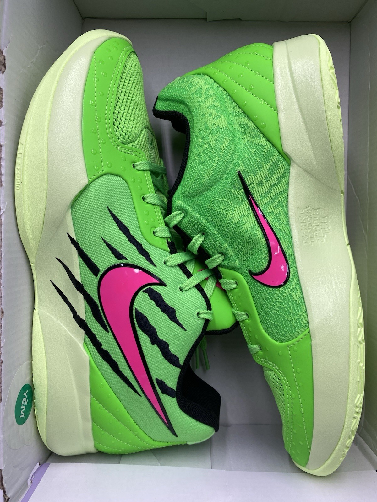 Nike Ja 2 NRG NY Green Strike Hyper Pink Black (IB8235 300) Men’s Size 10