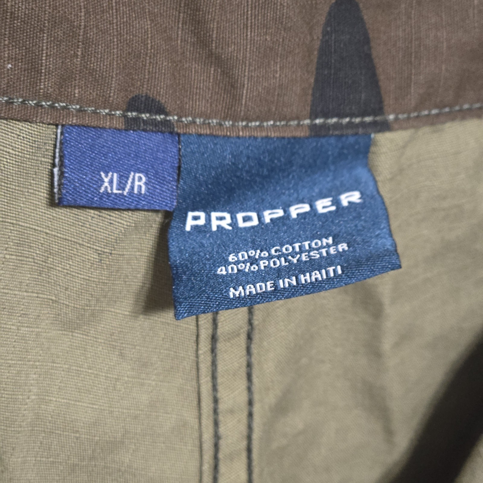 Propper Uniform BDU Trouser Ripstop, 6-Pockets Army Cargo Pants Size XL 42×31