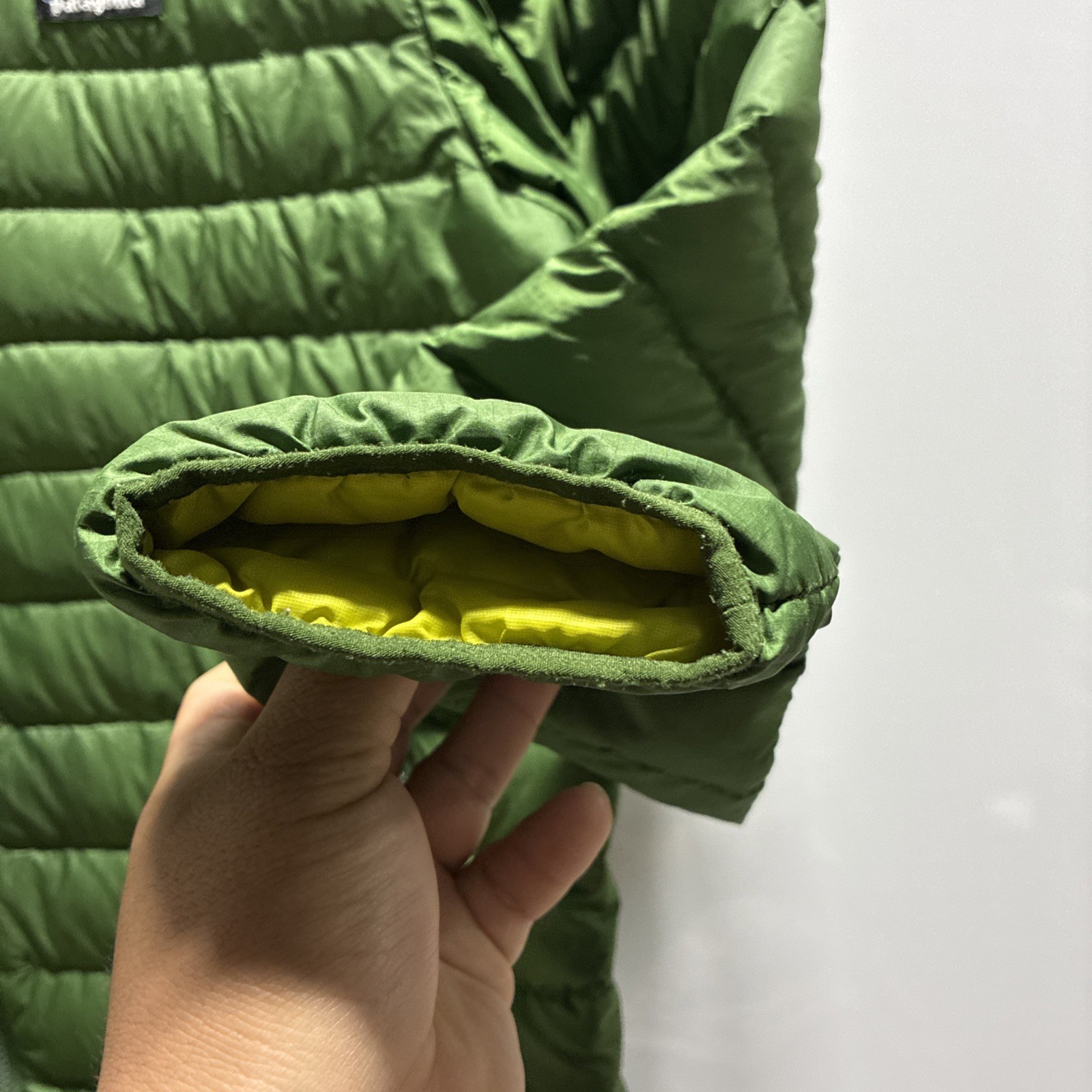 Patagonia Down Sweater Jacket Insulated Mens Green Nano Puff Puffer (SEE PICS)