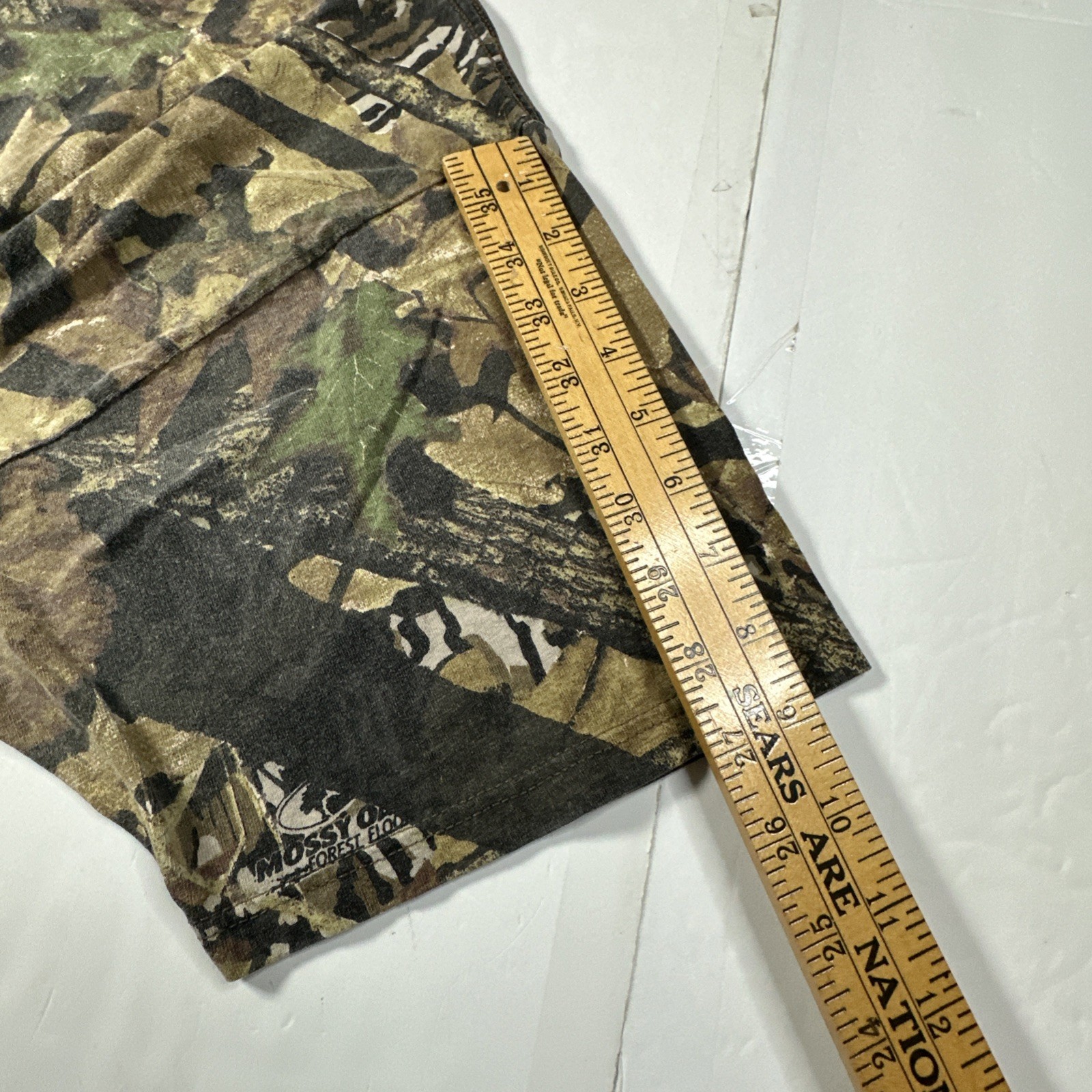 Jerzees Mossy Oak Outdoors Mens Camo Tshirt Sz- XL #2532