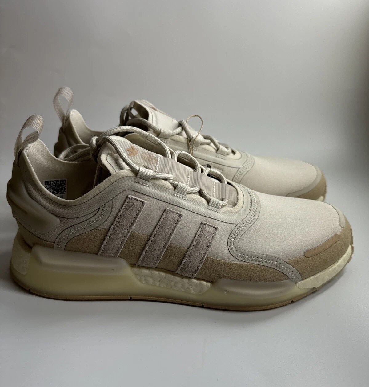 adidas Men’s Size 10 NMD_V3 BOOST Shoes Alumina Magic Beige HQ8601 NEW