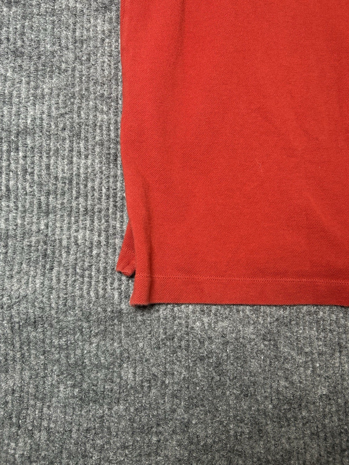 Banana Republic Mens Polo Shirt Red XL Short Sleeve Pocket