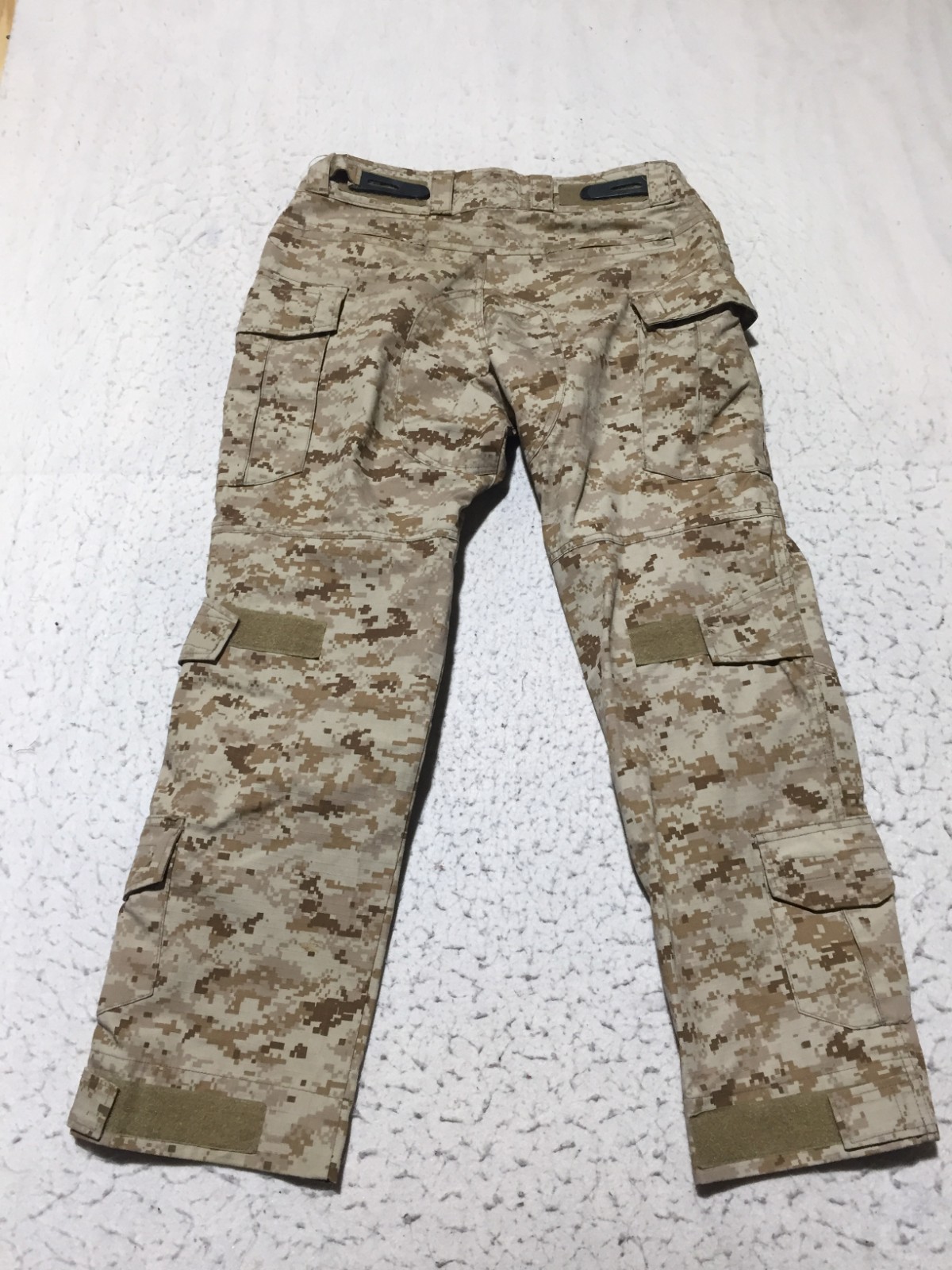 Lancer Tactical Milsim Series Pants Mens 34 31 Beige Digi Camo Knee Pads Pockets