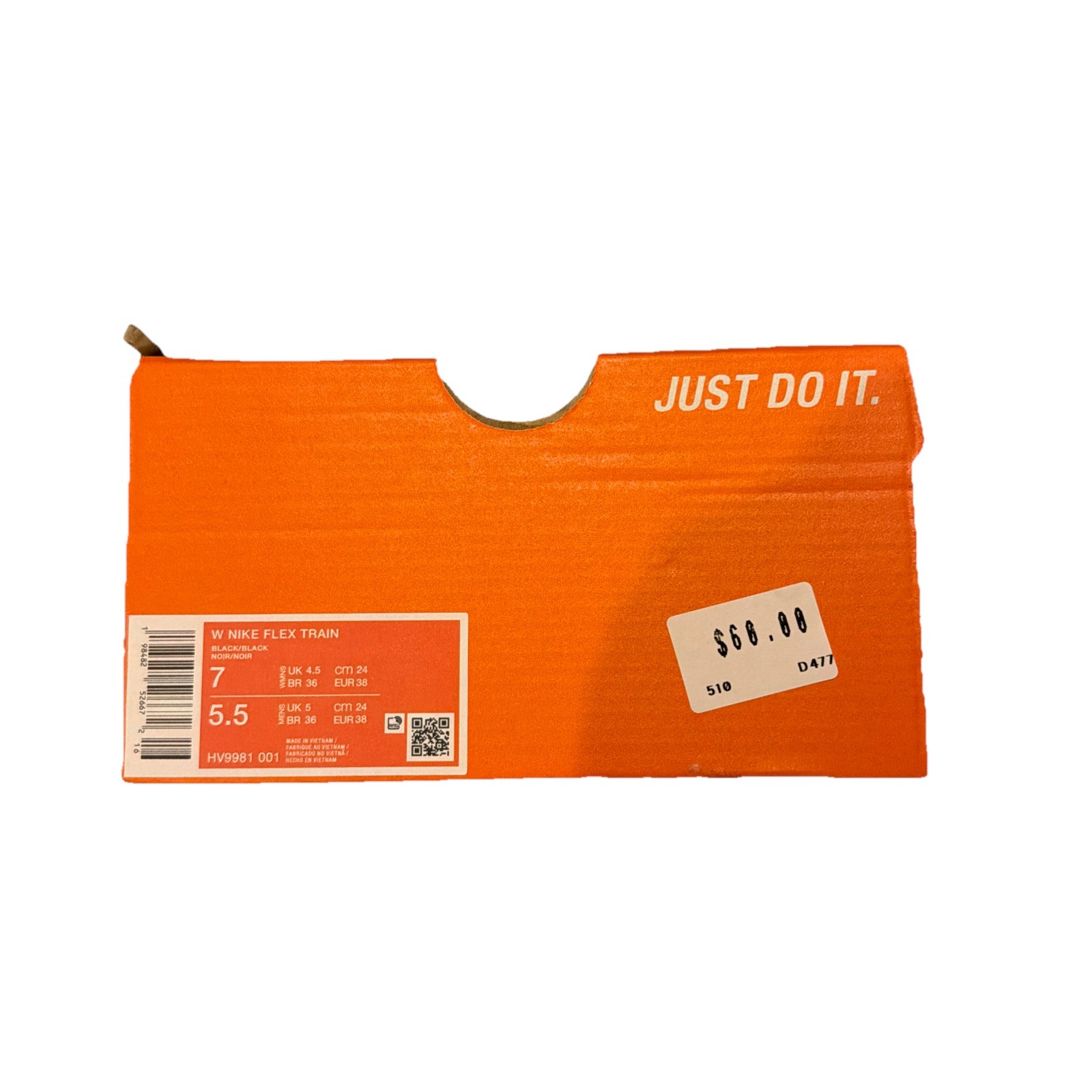 Nike Flex Train – Womens Size 7 – HV9981-001