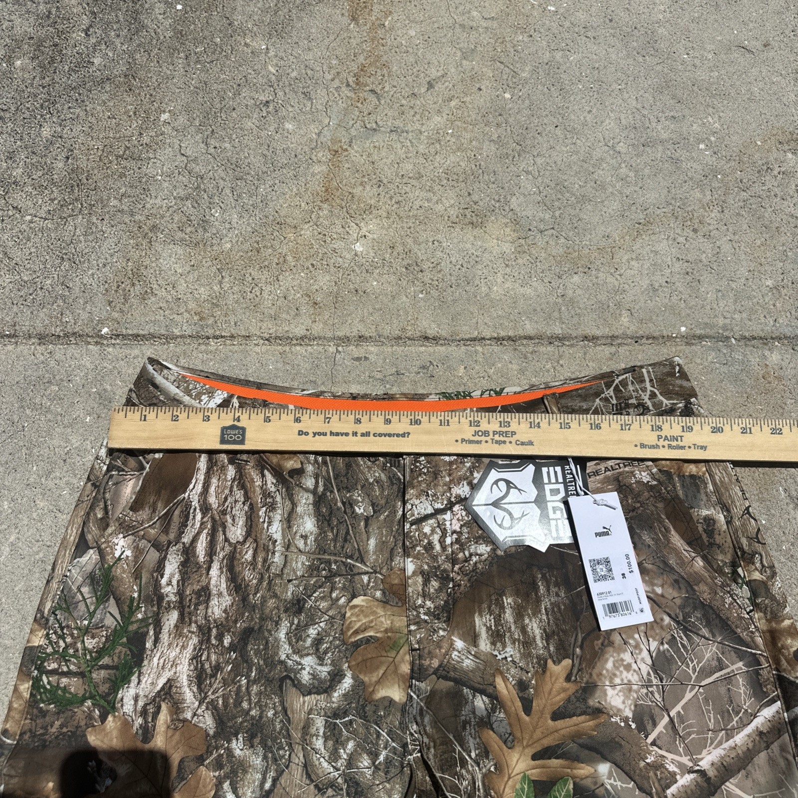 Puma x REALTREE 101 Short 9″ Deep Forest Camo Golf Performance Men’s 38 NWT $100