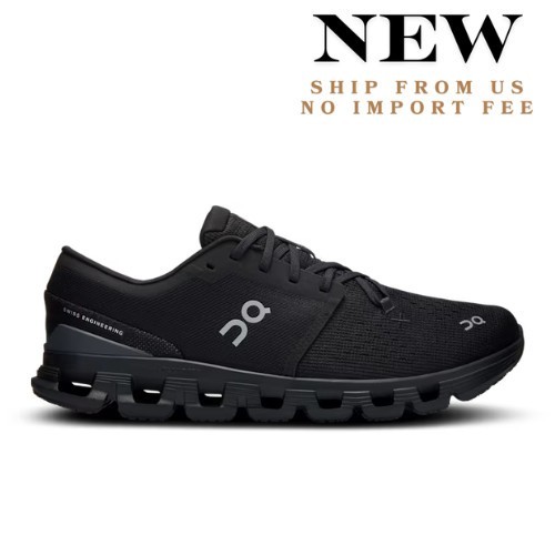 (Authentic) On Men’s Sneaker Cloud X 3ME30040106, Black | Eclipse, Size US