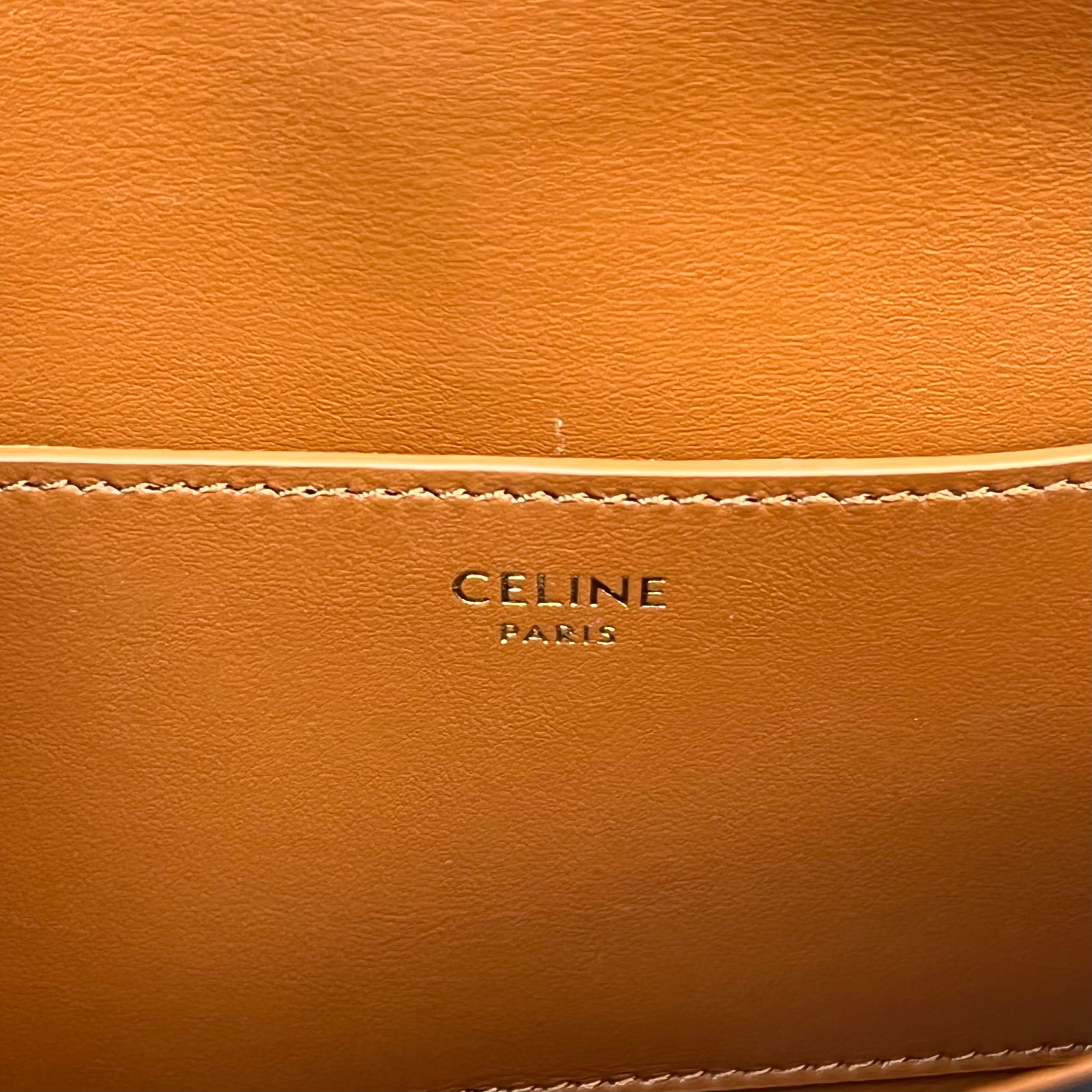 Authentic Celine 16 Bag Smooth Calfskin Shoulder Bag Brown Gold-Tone eBay AG