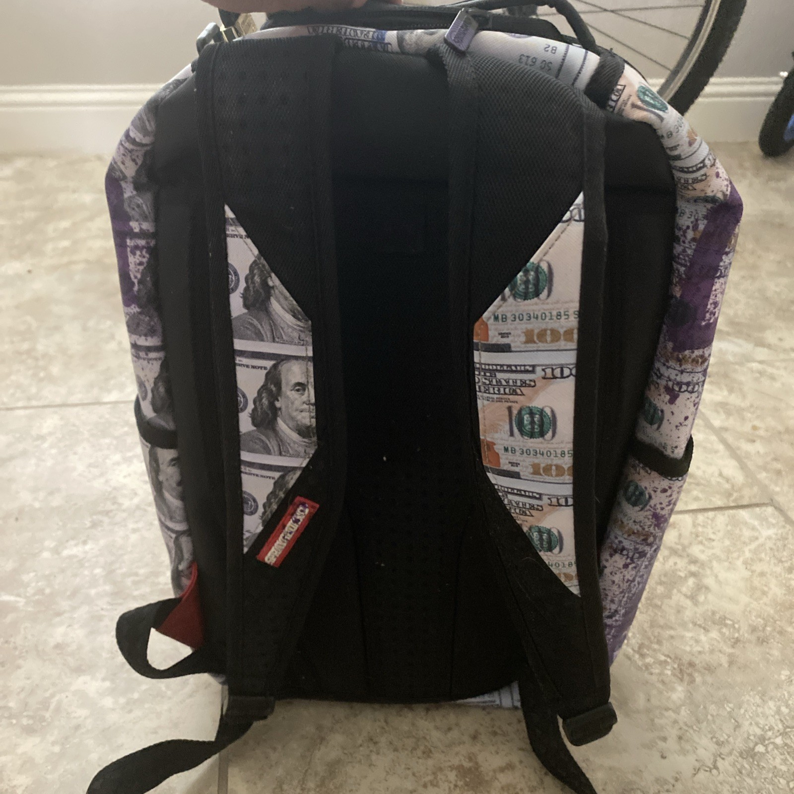 SPRAYGROUND BILLIONS IN THE BANK MONEY SPLAT BACKPACK LIMITED EDITION WITH TAGS