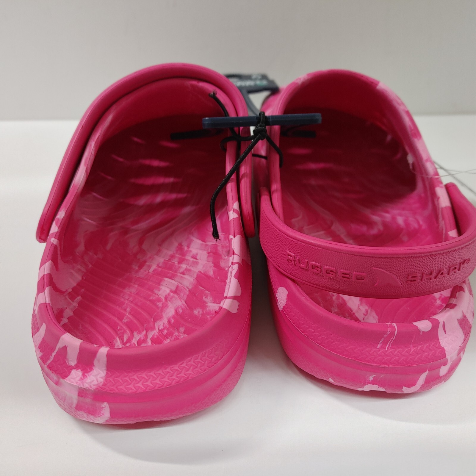Rugged Shark EVA Foam clog Shoes Big Girls/Womens Size 6 Slip On Pink