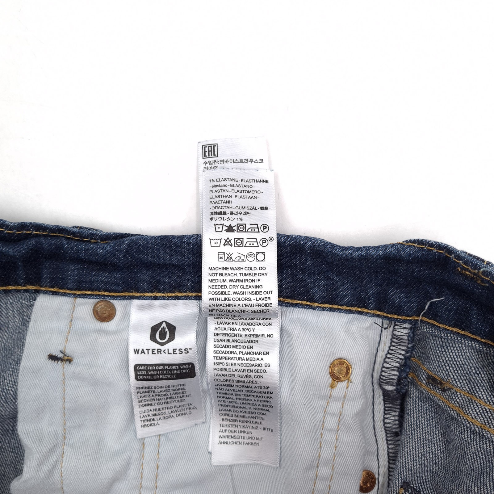 Levi’s Jeans 512 Men Stretch Slim Tapered Ay5 Size W32 L34