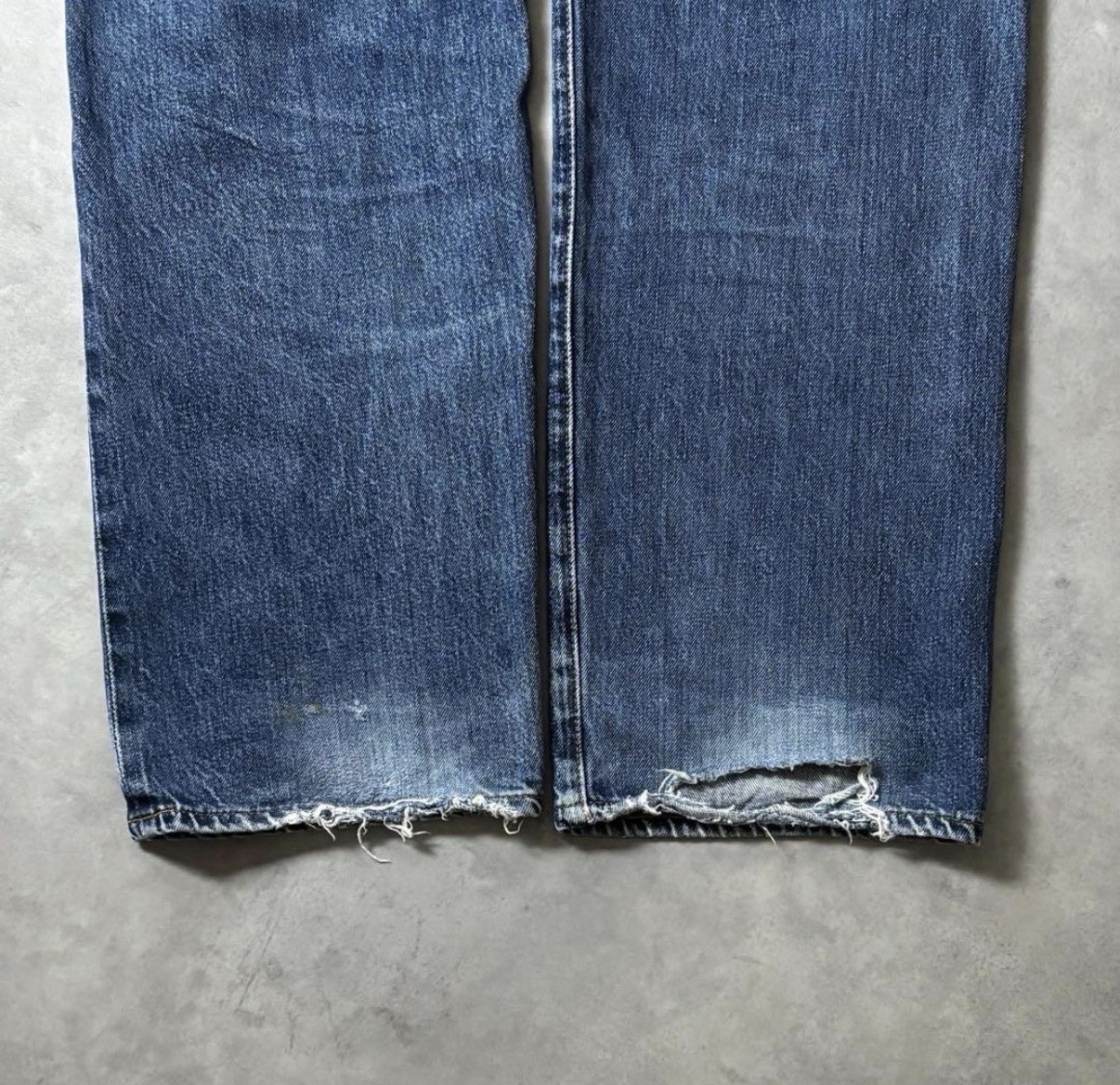 vintage Levi’s 501XX 90s Valencia 555 Redline Selvedge W33 L34 USA Made
