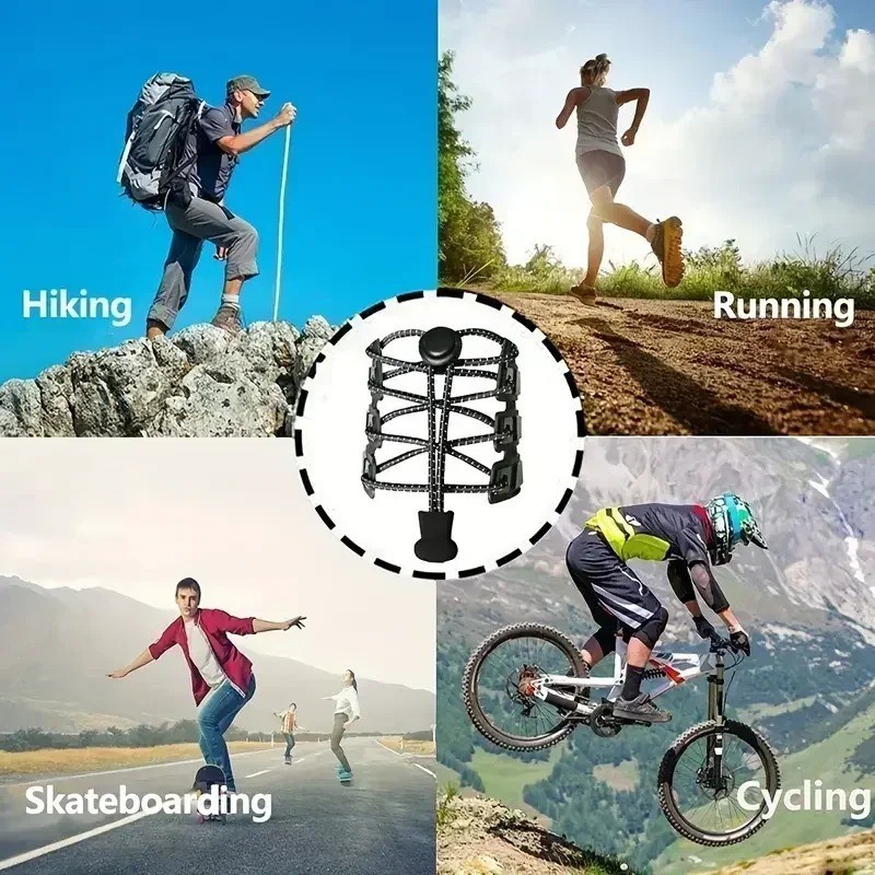 No Tie Elastic Lock Shoe Laces Rope Running Jogging Sneakers Trainer Shoelaces