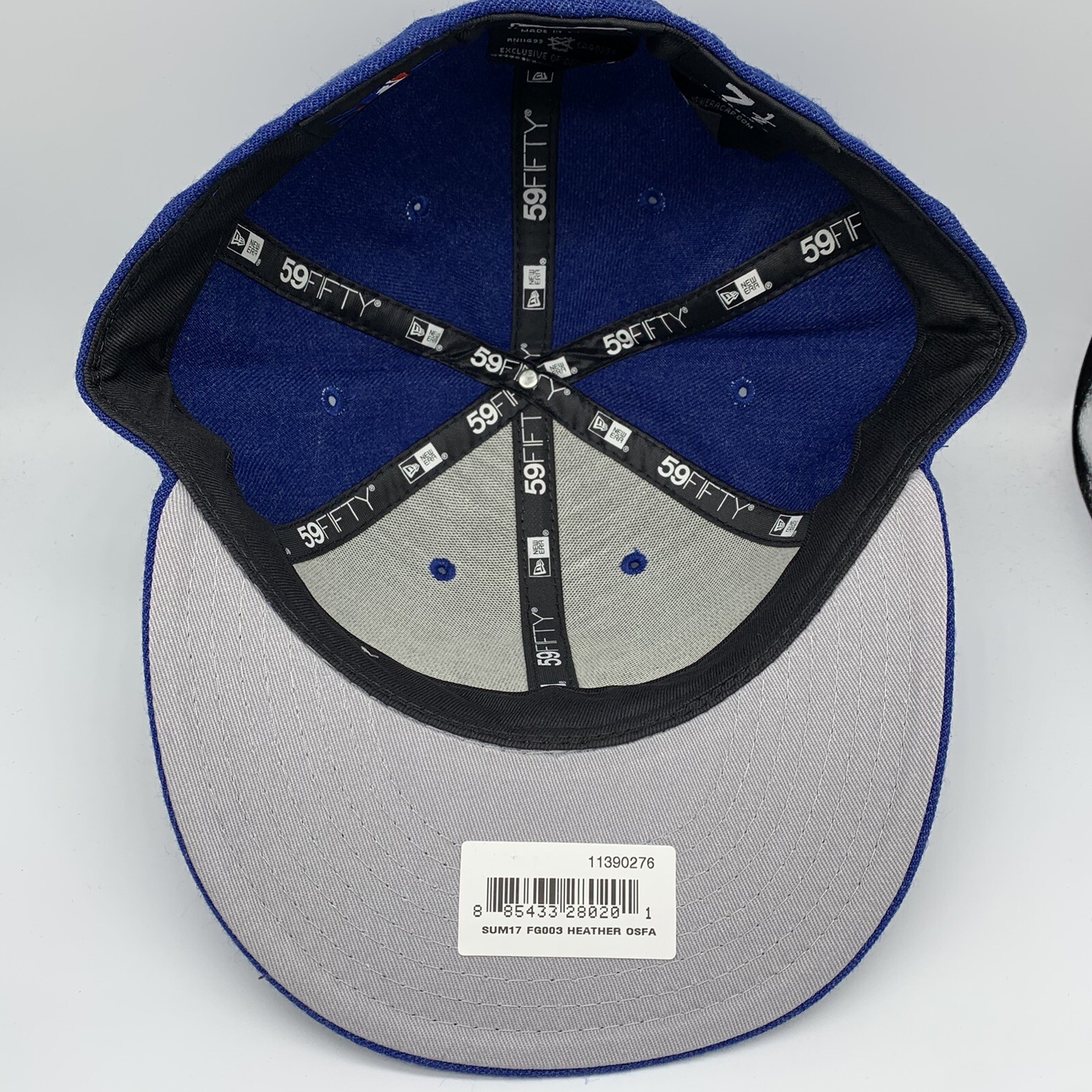 Milwaukee Brewers Heather Low Profile 7 1/2 59Fifty New Era Hat Fitted Cap