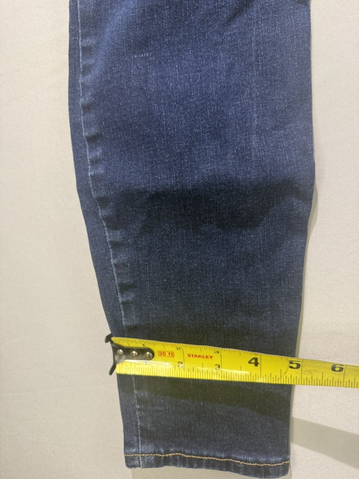 Lucky Brand Womens Dark Wash Denim Mid Rise Skinny Ankle Jeans Size 8/29