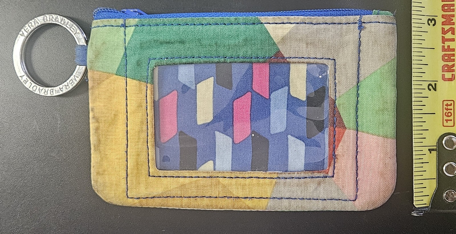 Vera Bradley Zip ID Case Coin Purse