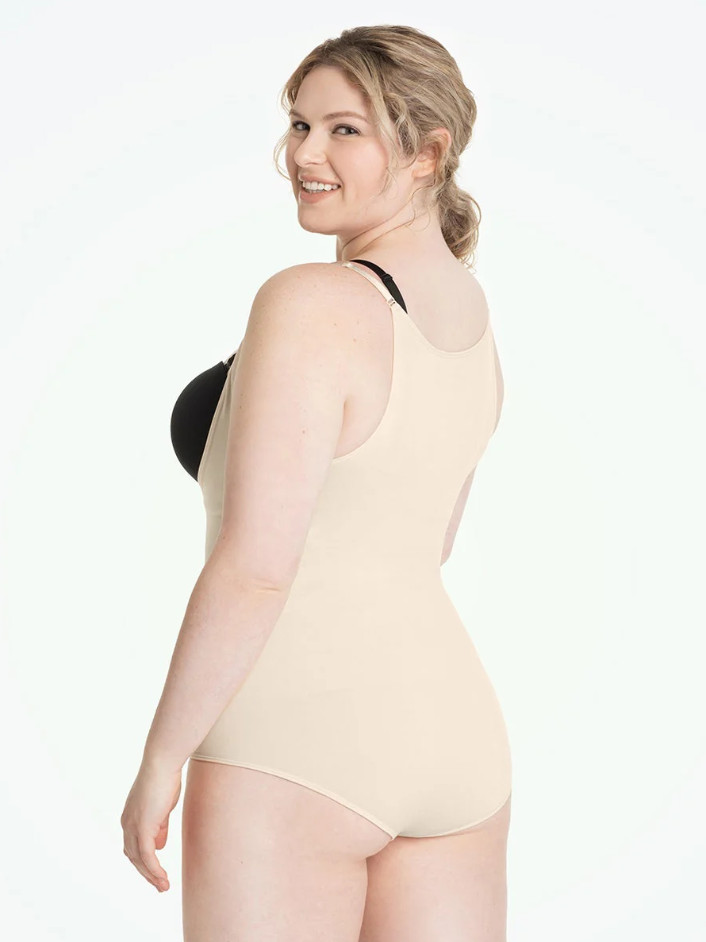 Shapermint Essentials Open Bust Bodysuit Shaper Panty