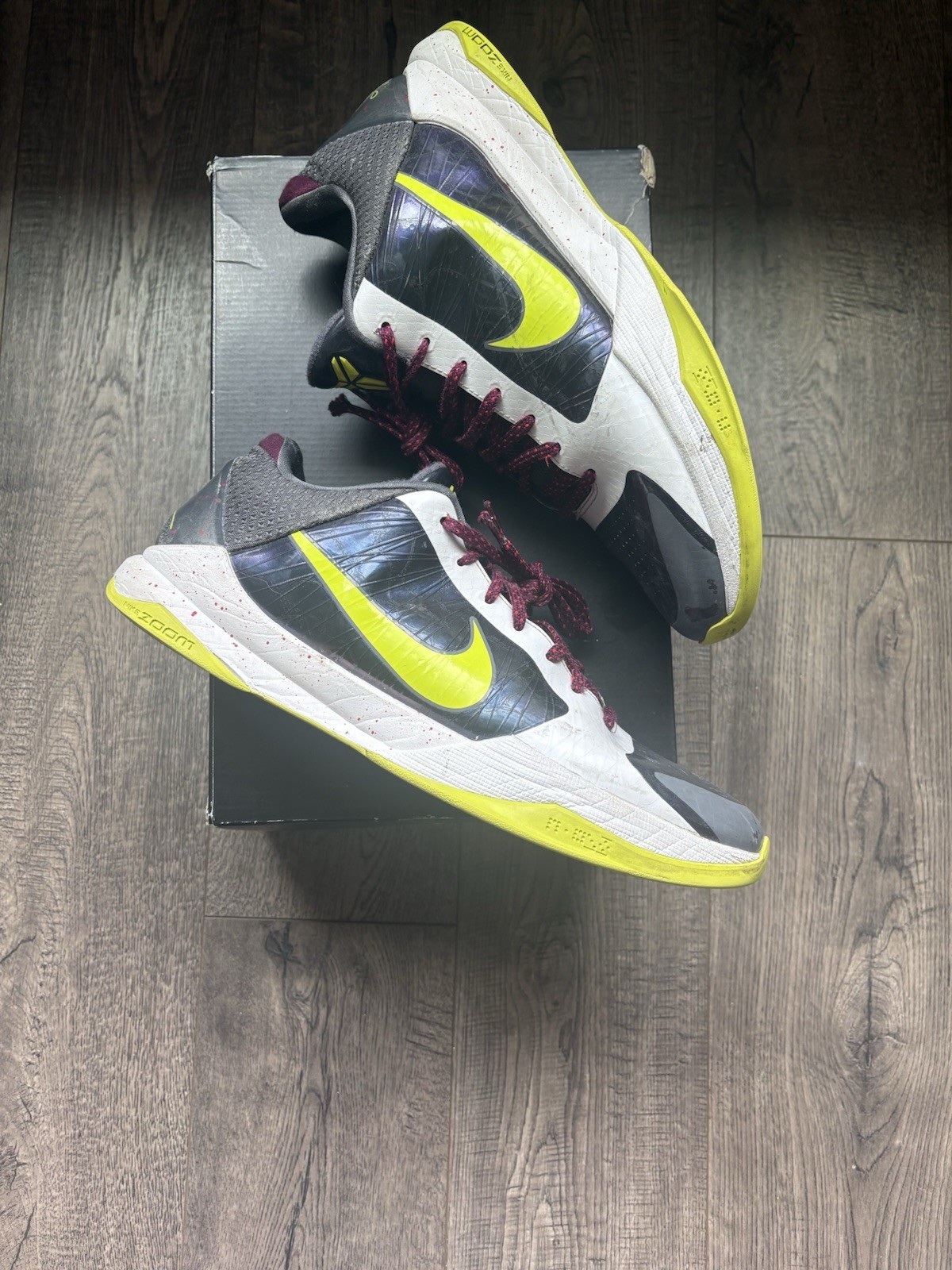 Nike Kobe 5 Protro 2020 Chaos Size 12 Authentic Rare Used Basketball Shoes
