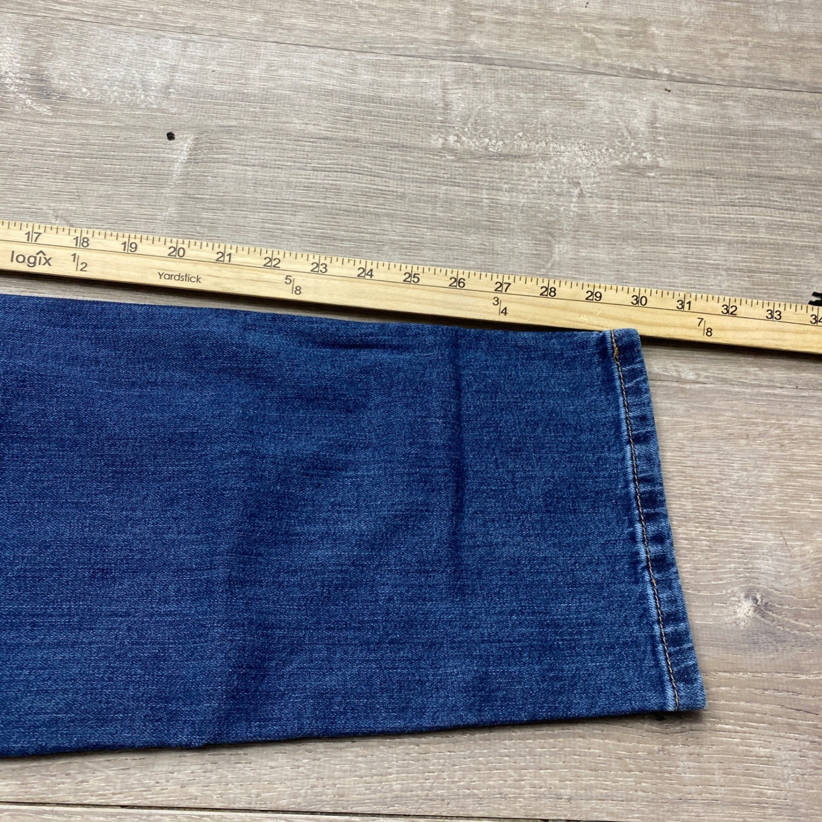 Eddie Bauer Jeans Classic Straight Mens 38×30 Blue Denim NWT Regular Fit Pants