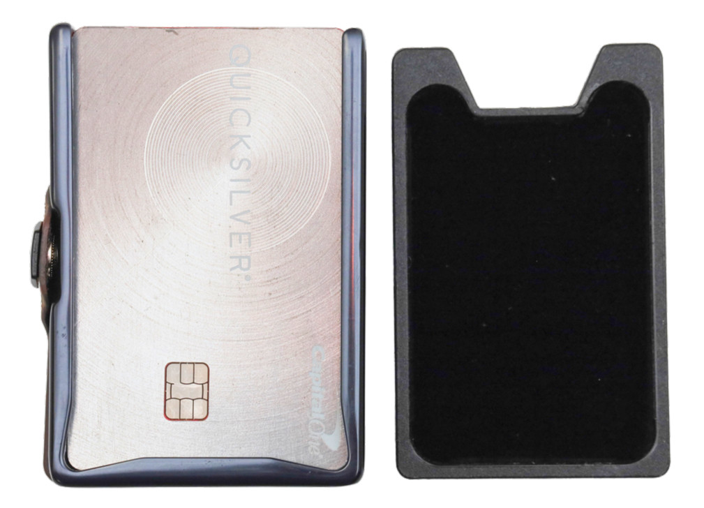 ZNAP RFID Blocking Slim Brown Leather Aluminum Wallet – 12 Card – Air Tag Pocket