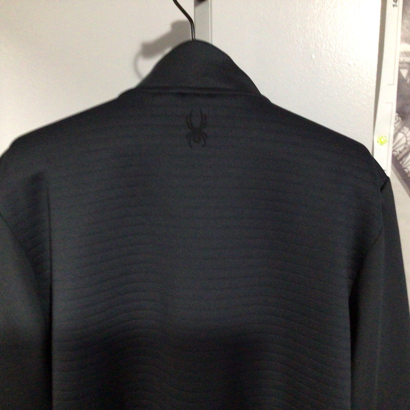 Spyder Active 1/4 Zip Breathable Quick Dry Stretch Pullover Sweat Shirt Jacket L