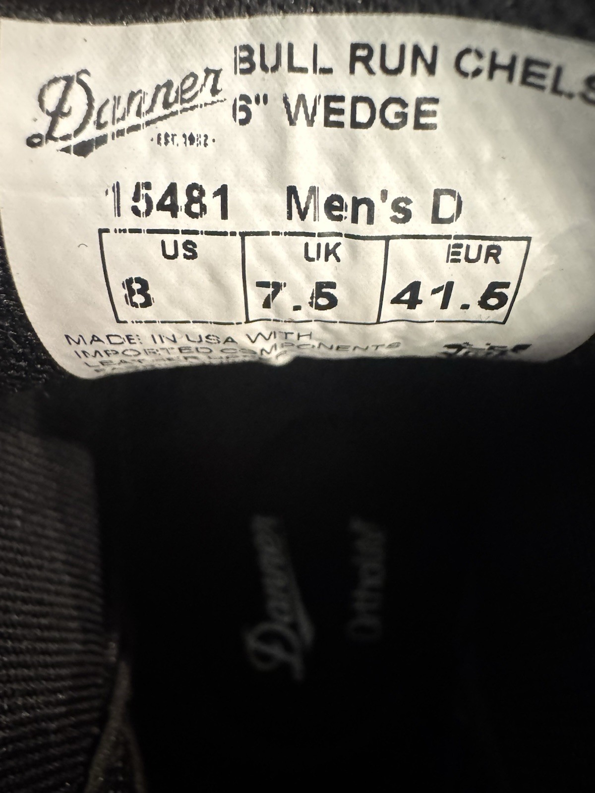 Danner Bull Run Chelsea 6″ Soft Toe Boot Men, Brown, Size 8 D