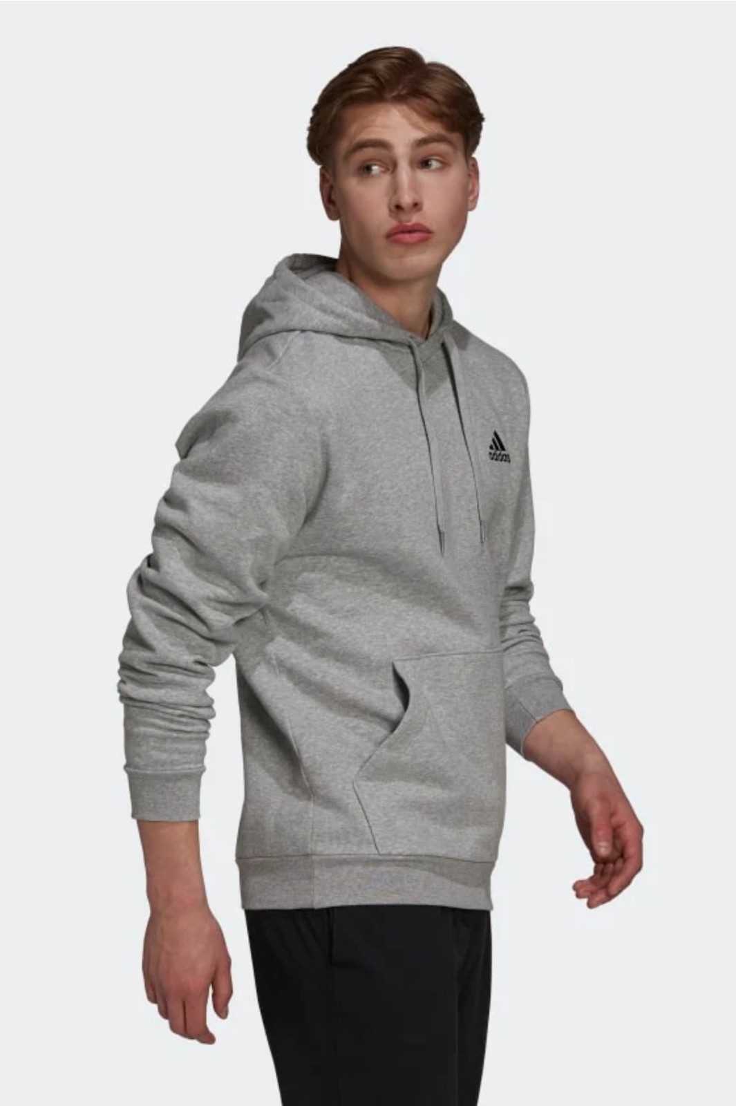 Adidas men Essentials Fleece Hoodie – Large