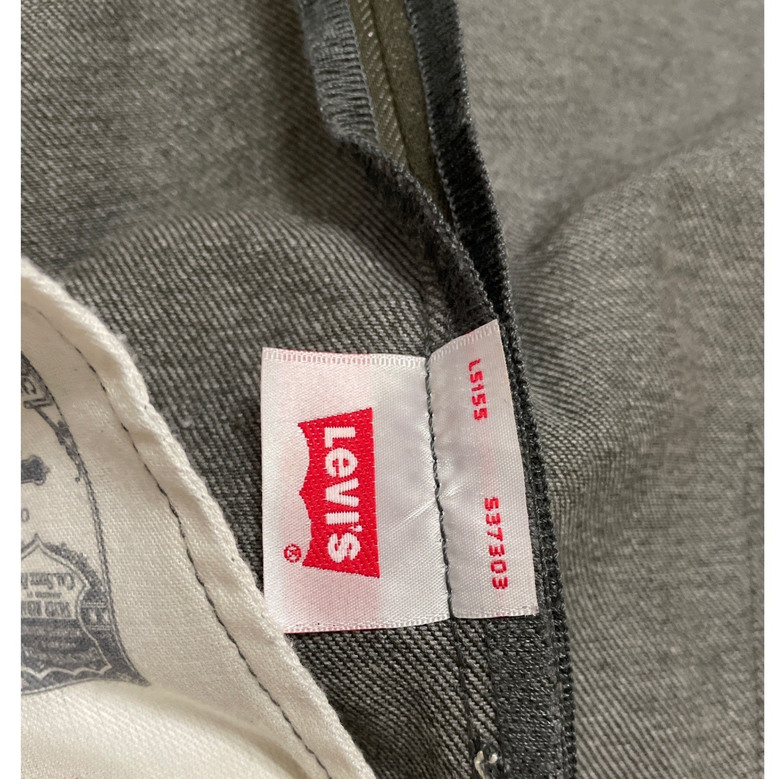 RARE Levi’s 501 White Oak Cone Moss Green Denim Jeans W42 L30 USA Selvedge