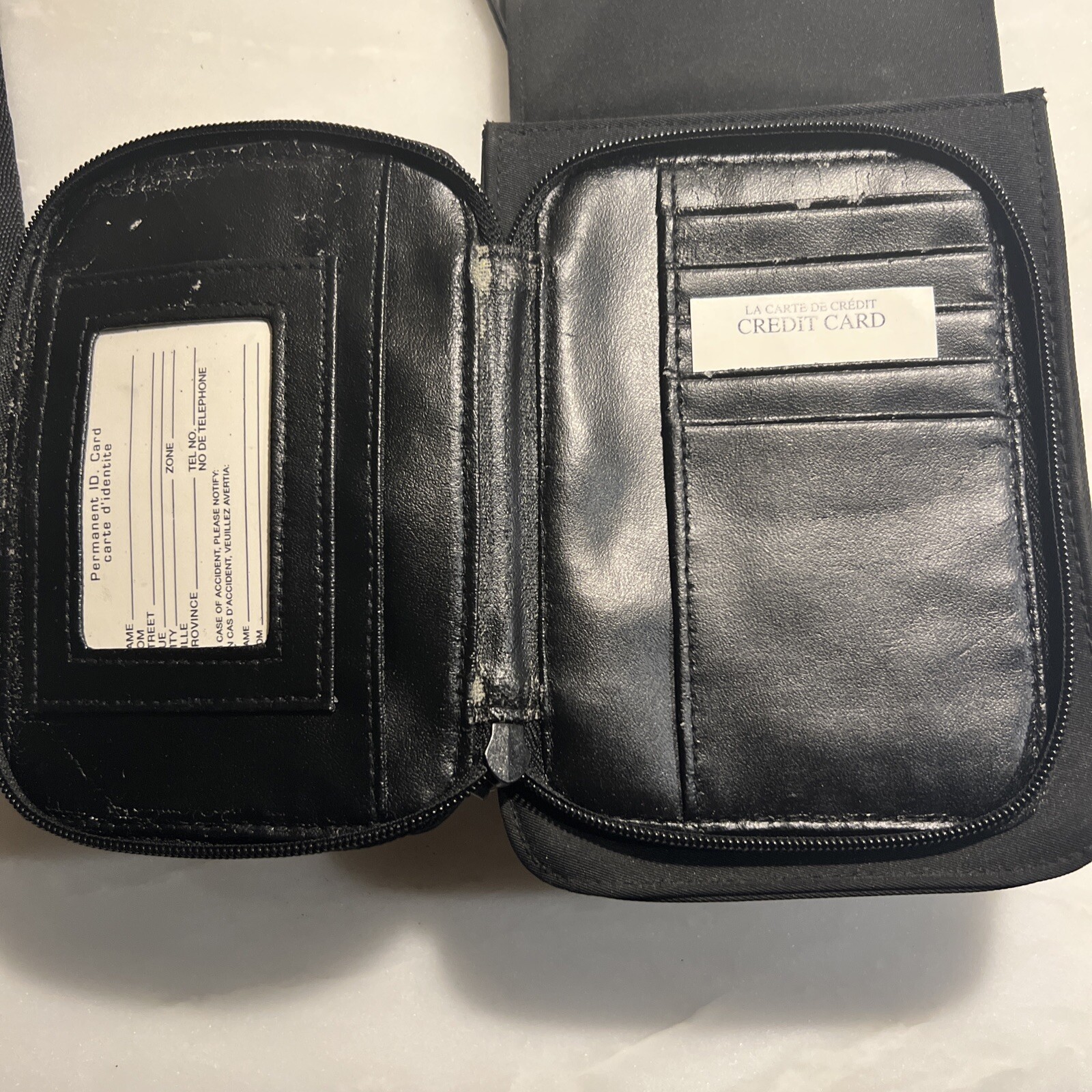 Worthington Small Crossbody Bag Black On Black Approximately 5x7x2-1/2 Compact