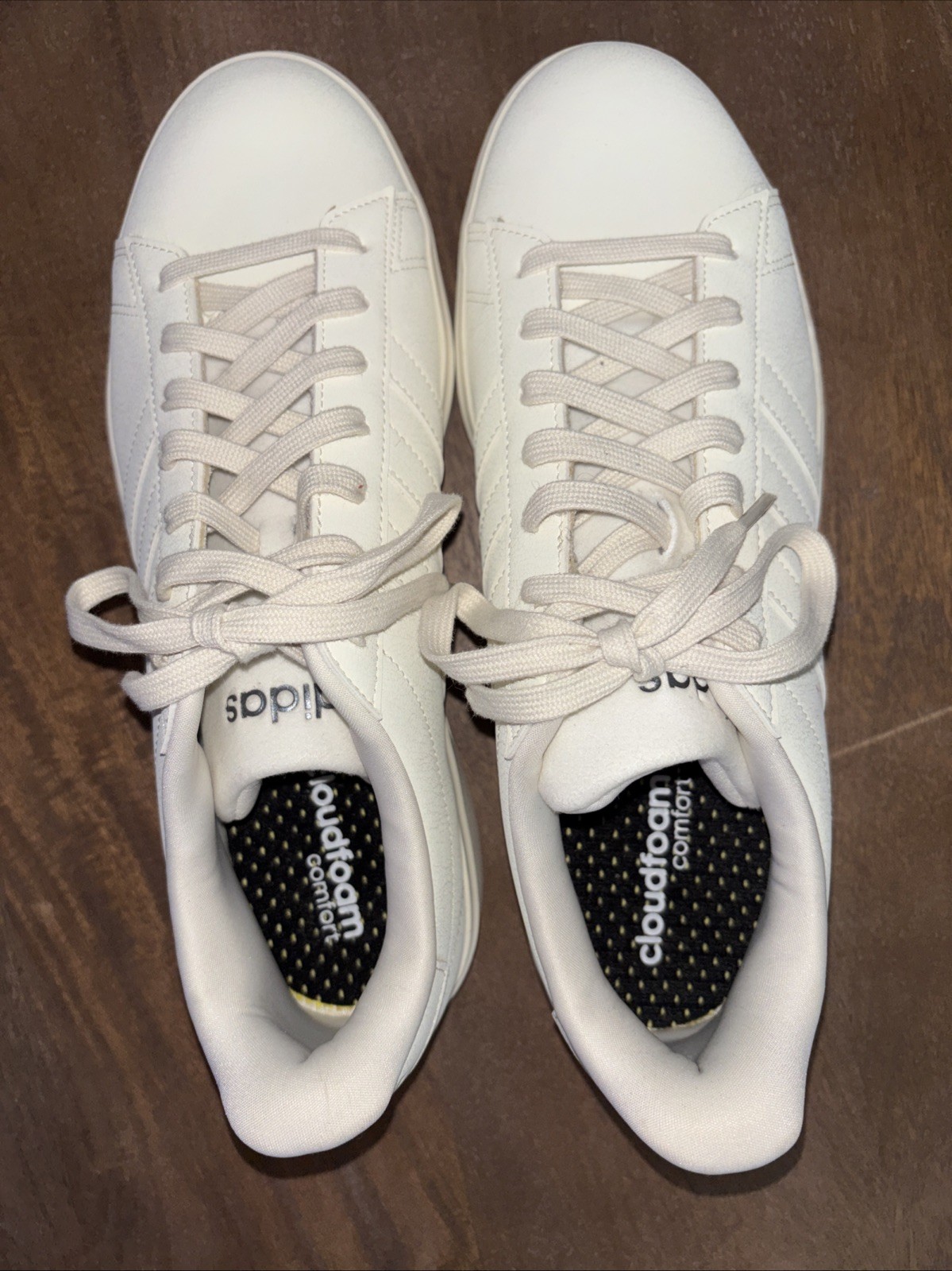 New adidas Grand Court 2.0 Sneakers – Triple Cloud White Men’s Size 11