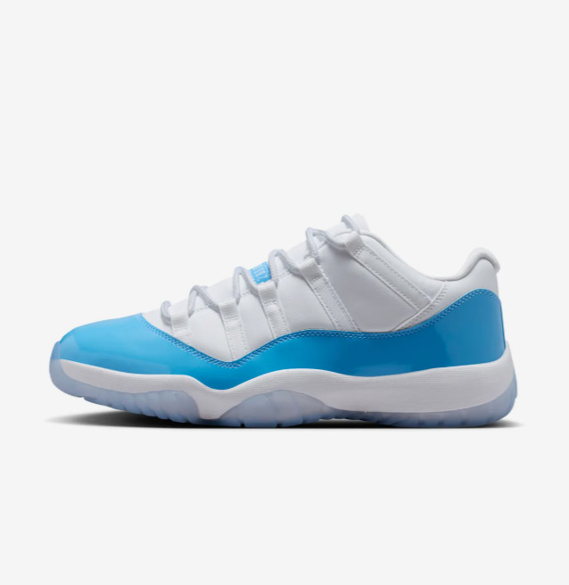 Nike Air Jordan 11 Retro Low Men Shoes University Blue White Black FV5104-100