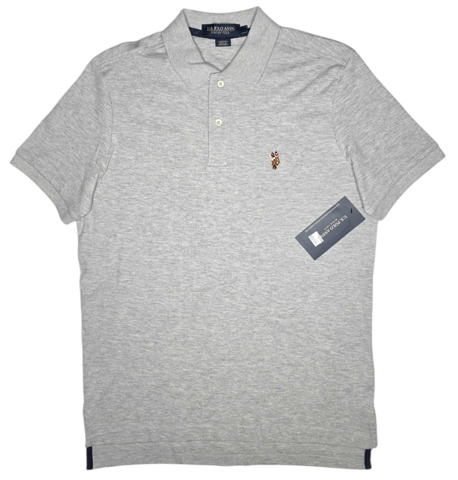 U.S. Polo Assn. #11796 NEW Men’s Luxury Feel Interlock Polo Shirt
