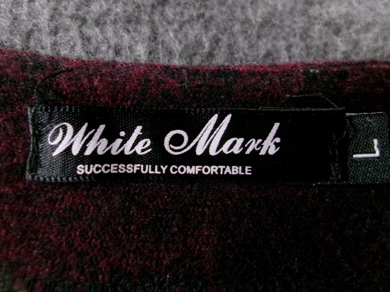 White Mark Top Womens Large Flowy BoHo Cottage Core Cozy Knit Colorfull