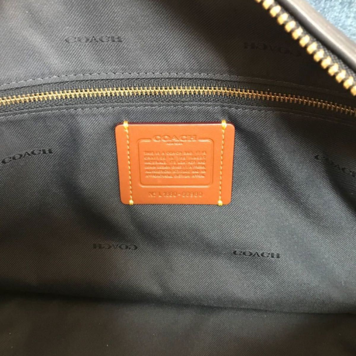 Coach Dreamer 36 With Quilted Denim Bag L18880-66980 93cm Strap 23x41x13 cm
