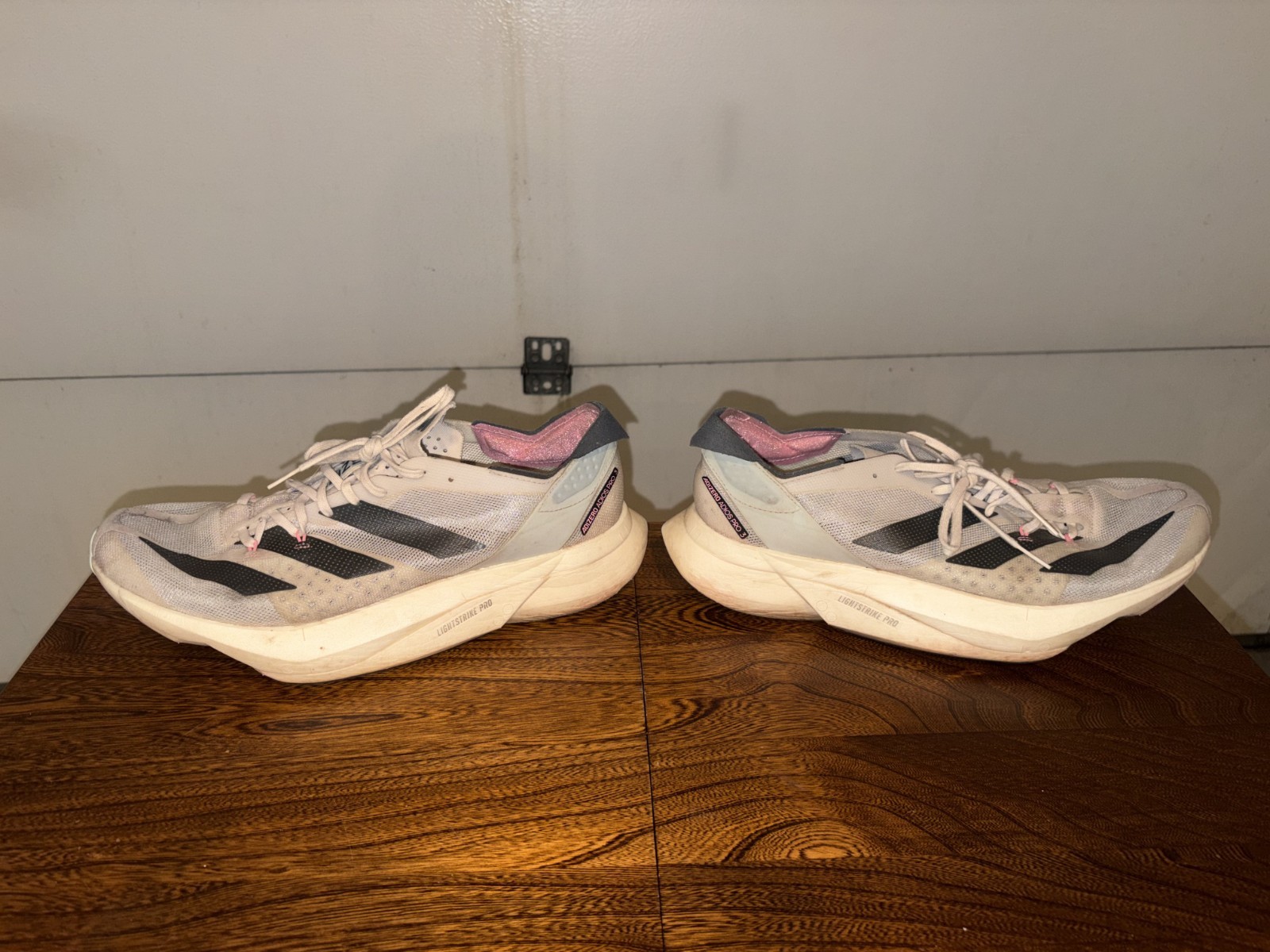 Size 10 – adidas Adizero Adios Pro 3 Low White Night Metallic