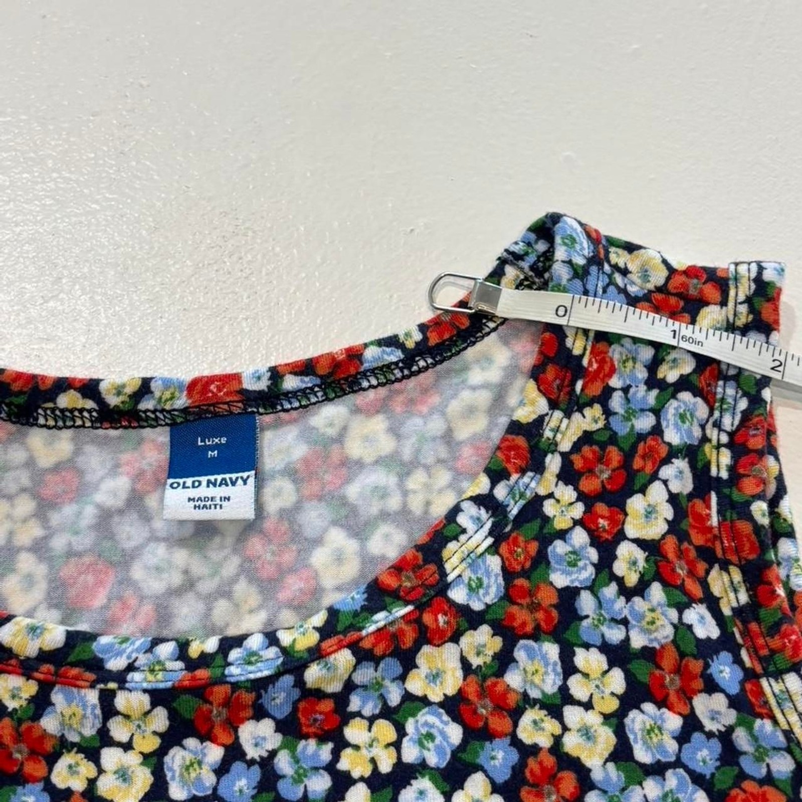 Floral Flowy Tank Top Luxe M Old Navy