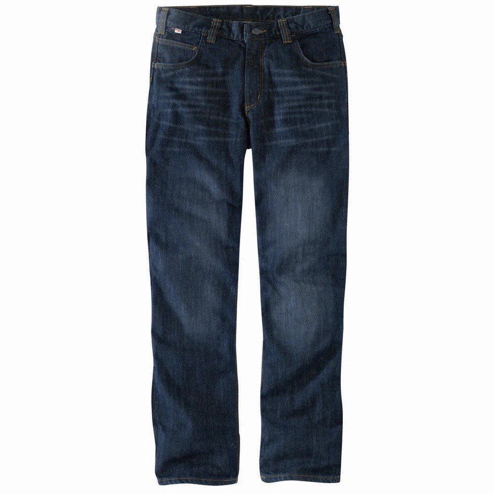 FR RUGGED FLEX RELAXED FIT 5-POCKET JEAN – MDO-Midnight Indigo