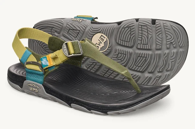 Lem’s Men’s Switchback Sandal Knit – IVY – (ALL SIZES/NEW) 🌿