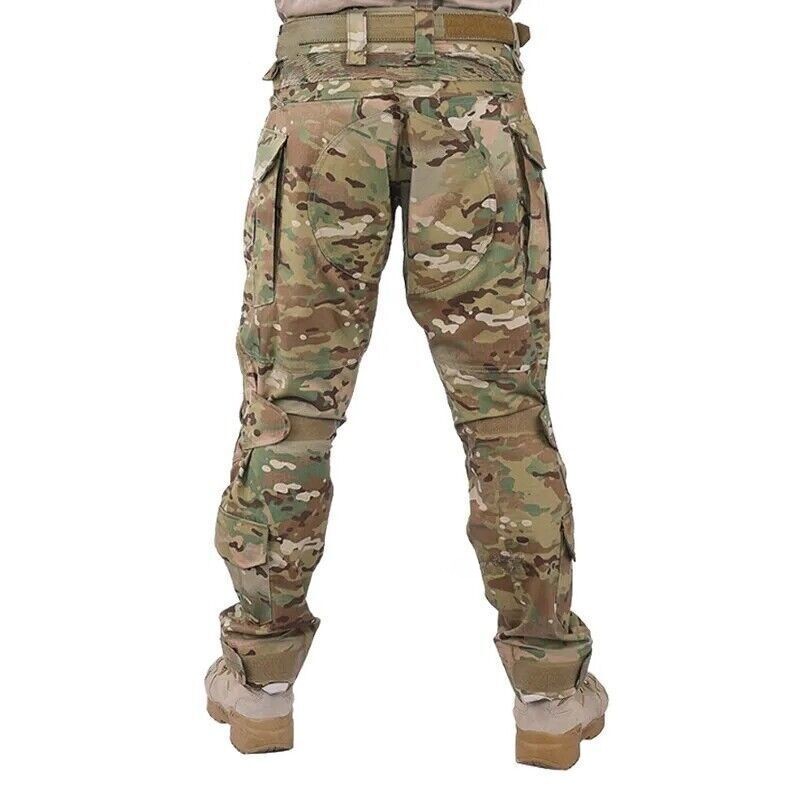 G3 Combat Pants Mens Army Military Hunting Tactical Trousers Hiking Camo
