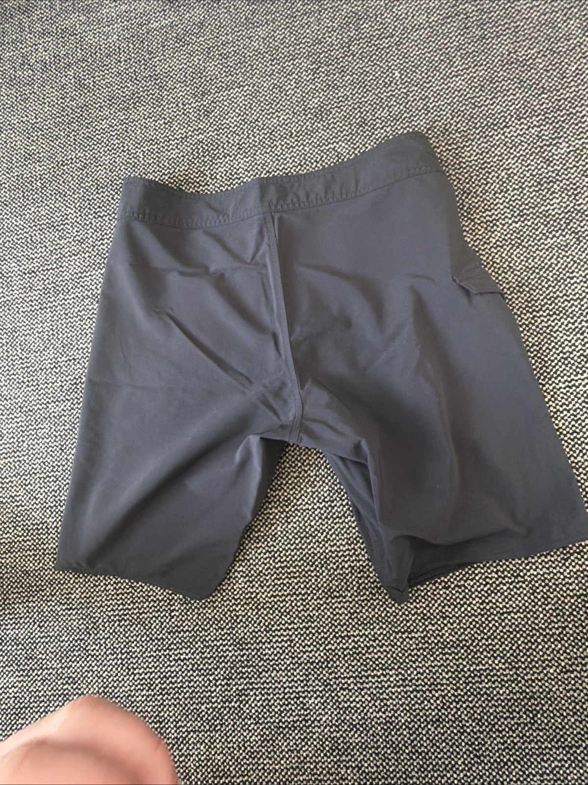 Volcom Shorts Men’s Sz 32 Black Charcoal Gray True To This Chino Flat Front