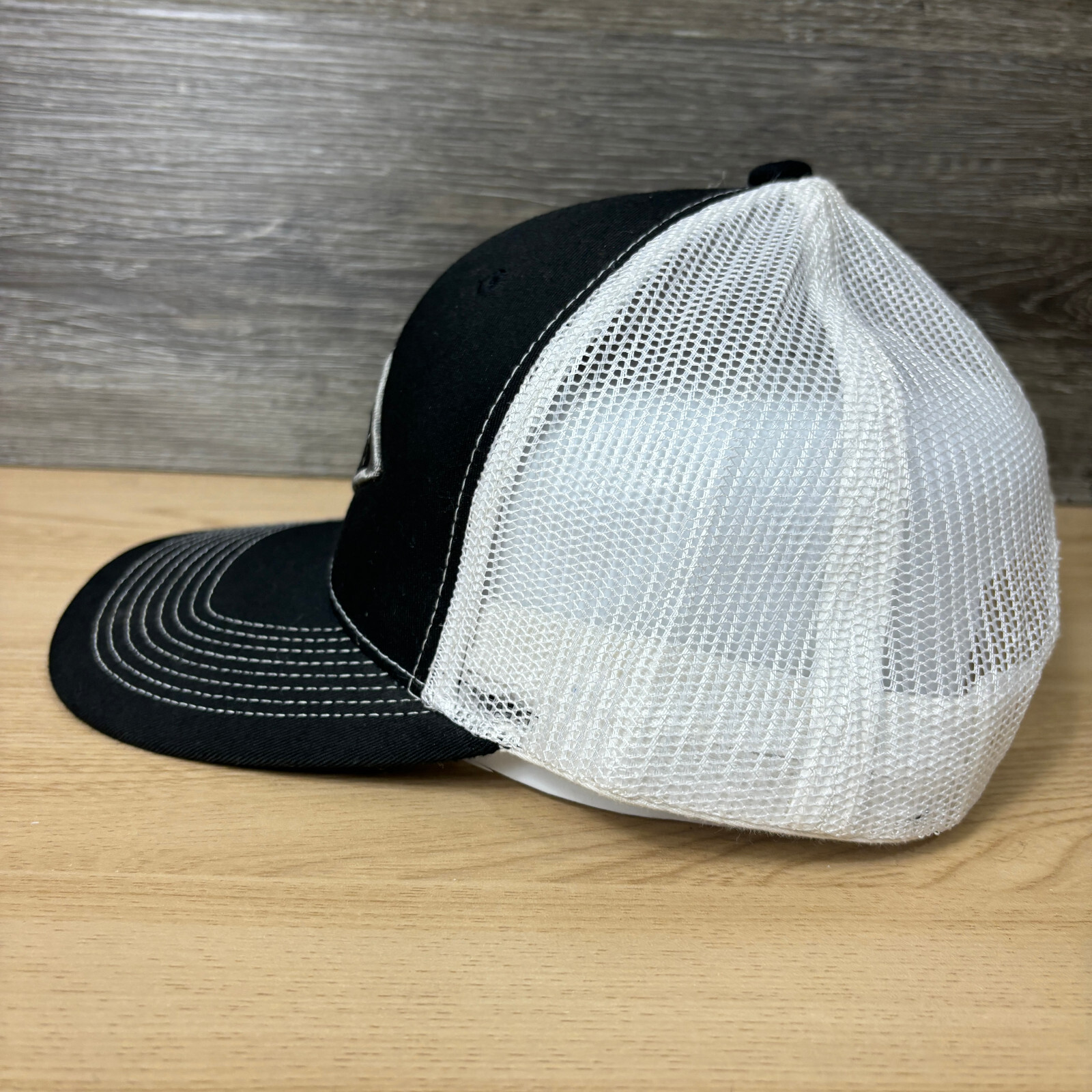 Rangers Hat Cap Snap Back Black Logo Patch One Size Adjustable