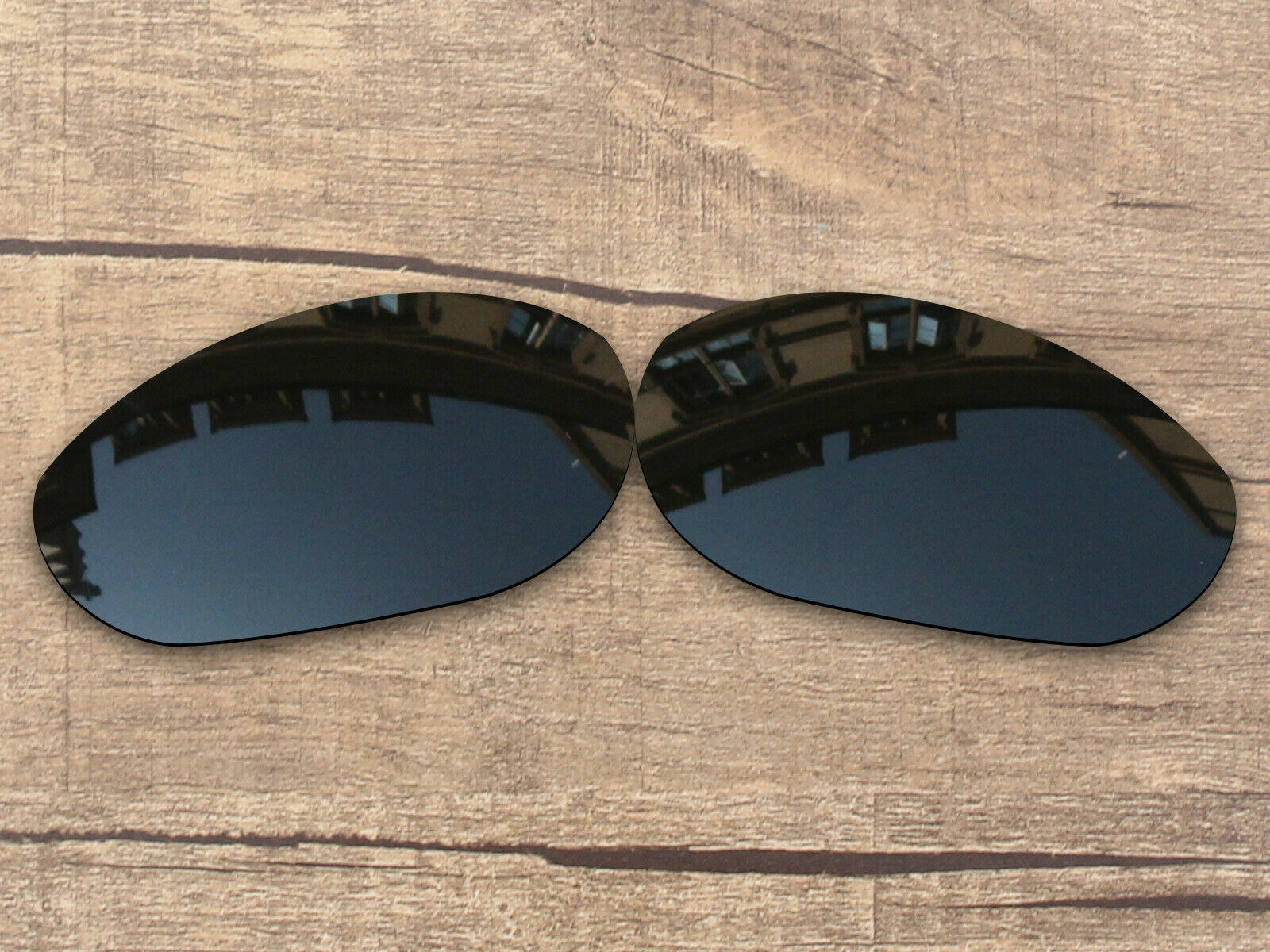 Vonxyz Polarized Lenses for-Oakley Monster Dog Frame Stealth Black