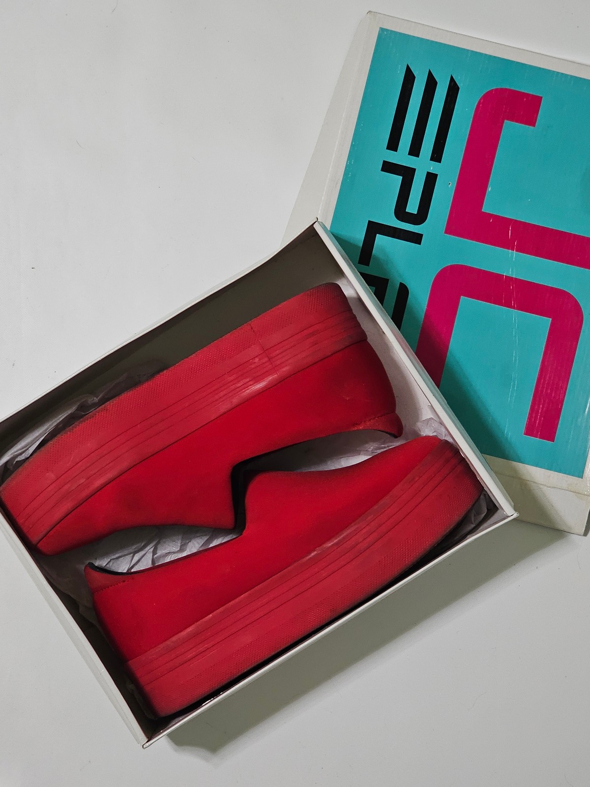 JEFFREY CAMPBELL JC Play Hybird Platform Slip-on, EU40 [PRE-OWNED]