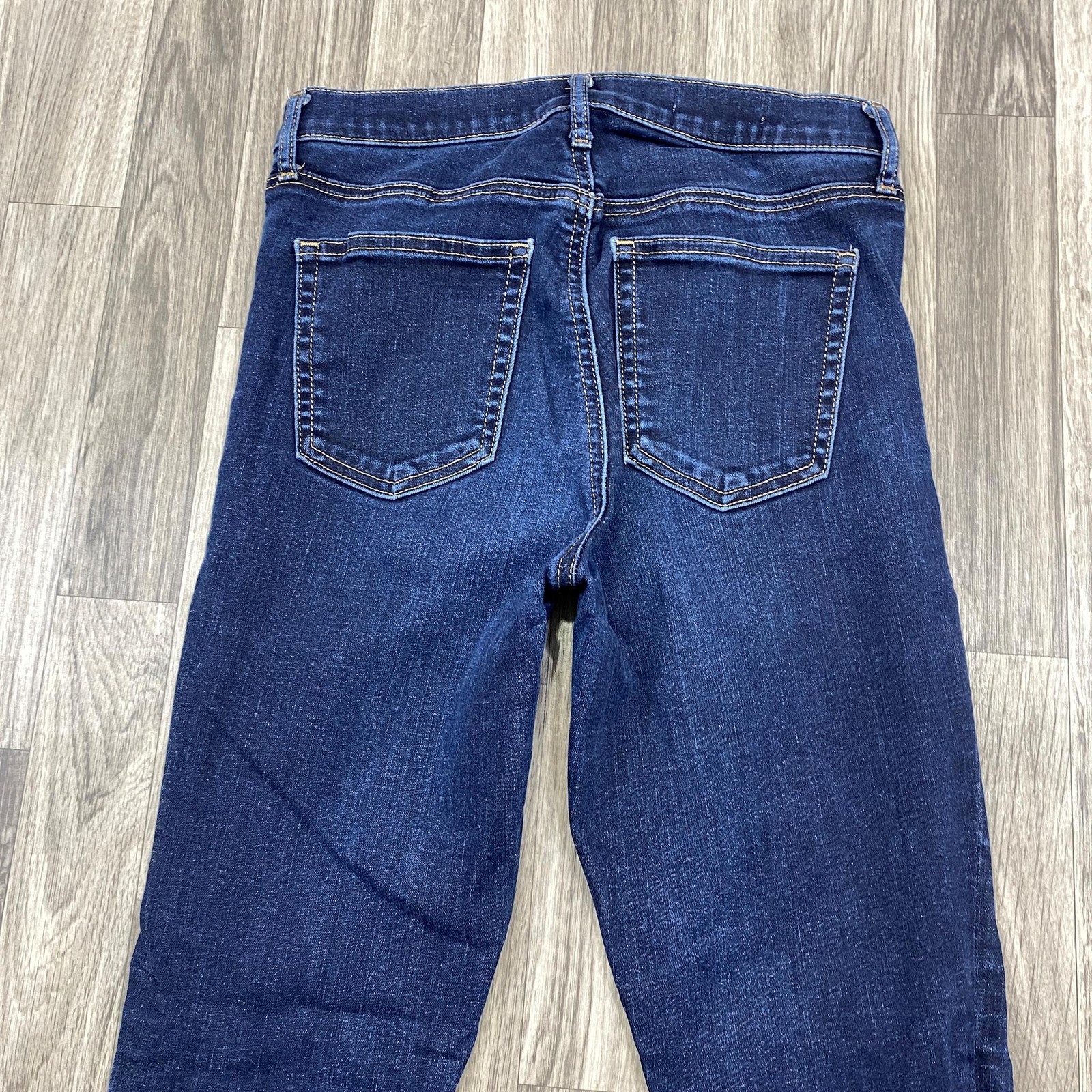 GAP Resolution True Skinny High Rise Dark Wash Blue Denim Jeans Women’s Size 28