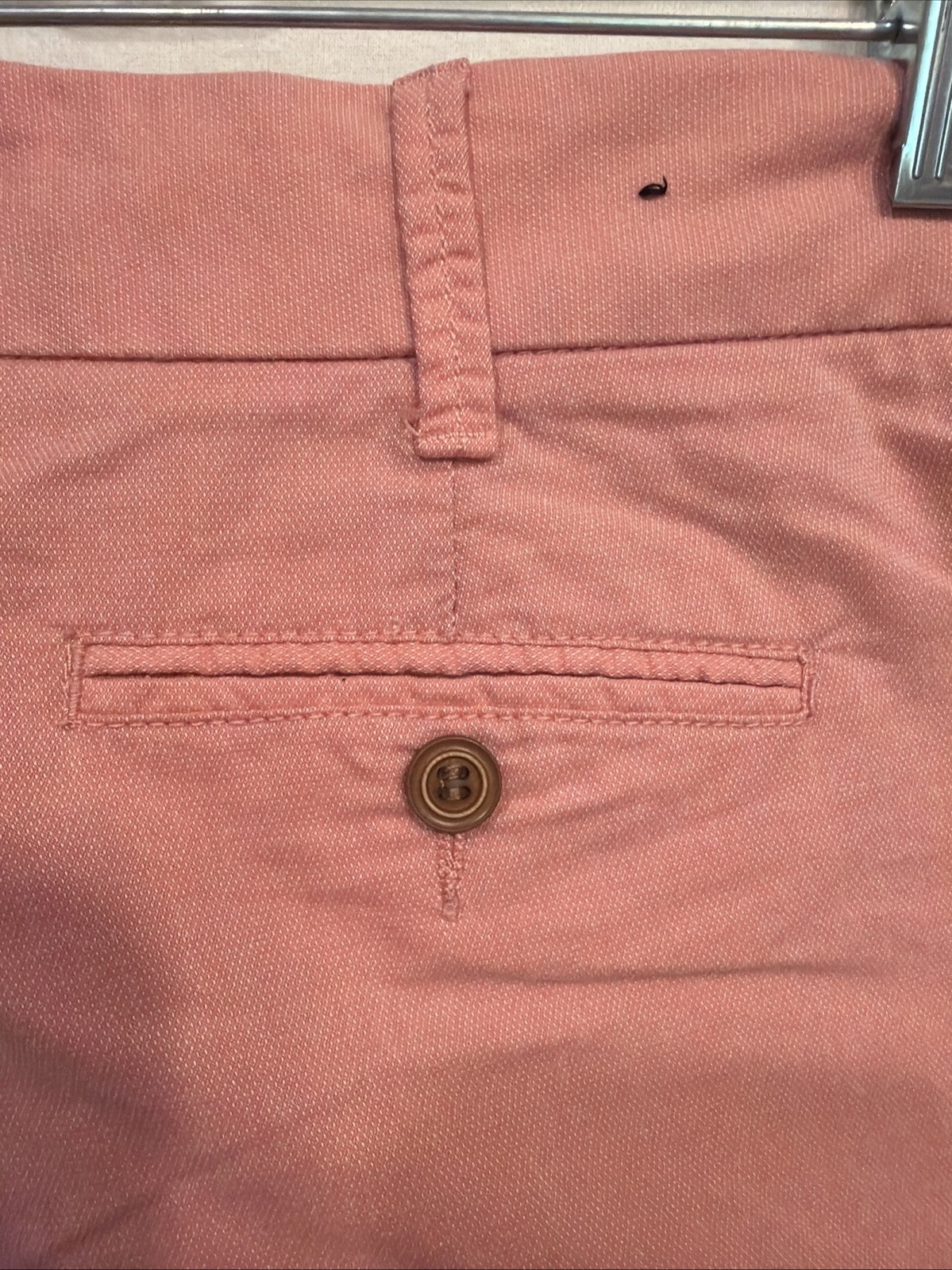 Dear John Shorts 29 Salmon Pink 4” Inseam Cuff Bottom Hem
