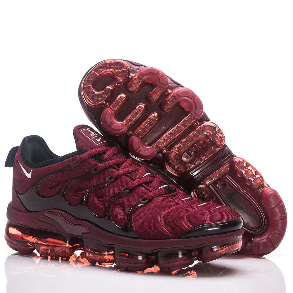 Nike Air VaporMax PLUS TN Ruby Red Men’s Size 7-12 Free Fast Shipping pchglobal